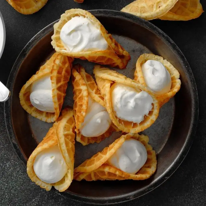 Norwegian Krumkake (Norwegian Dessert)