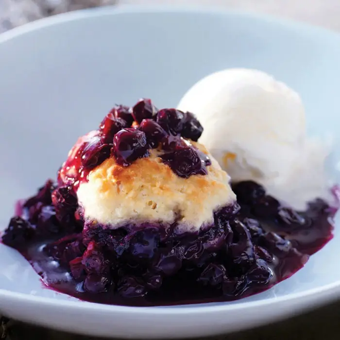 Peach & Blueberry Grunt (American Dessert)