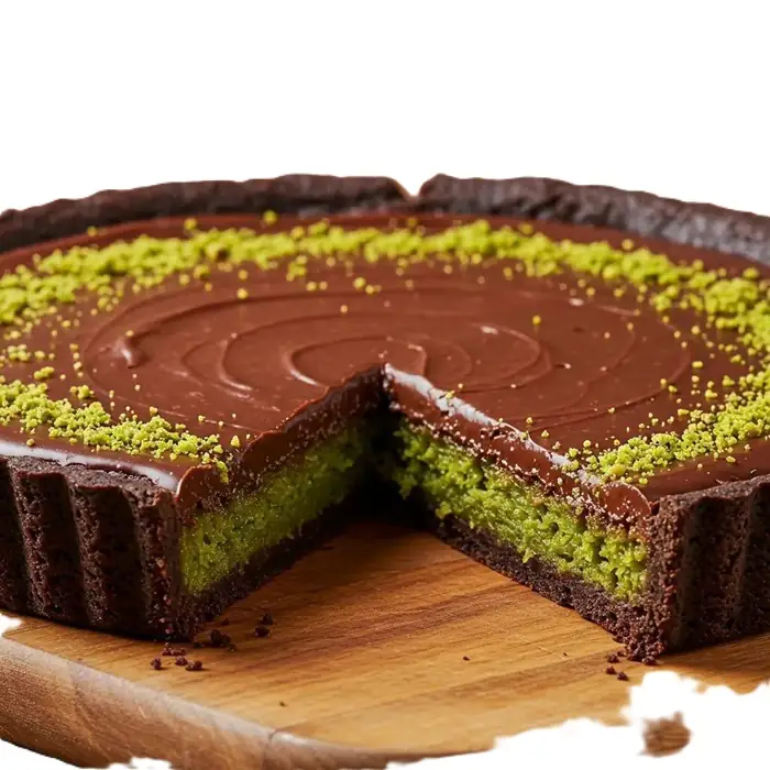 Pistachio Kunafa Chocolate Cake and Cupcakes (Saudi Arabian Dessert)