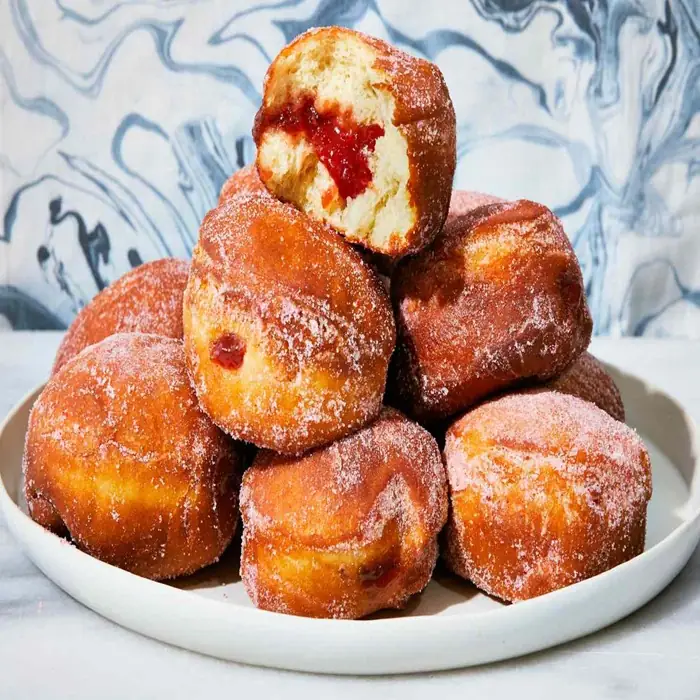 Polish doughnuts (Pączki) (Polish Dessert)