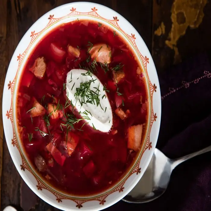 Pork rib bortsch (Polish Pork)