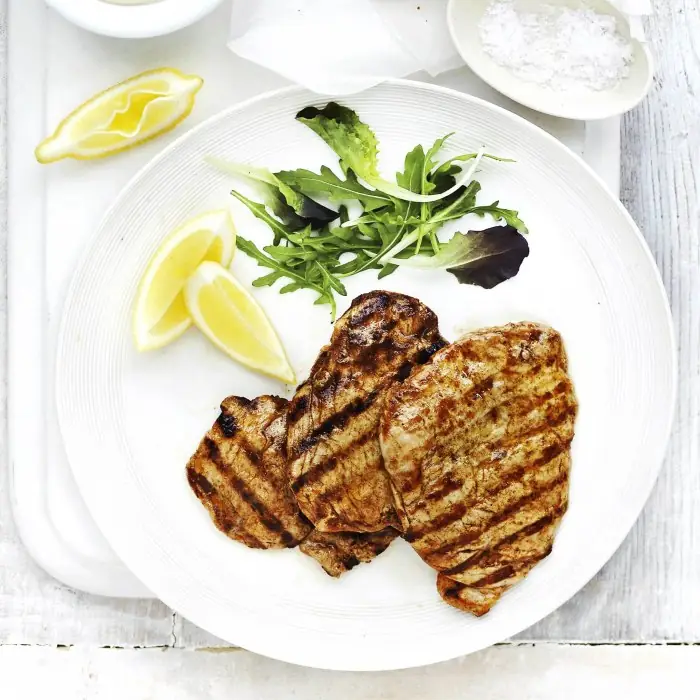 Portuguese barbecued pork (Febras assadas) (Portuguese Pork)