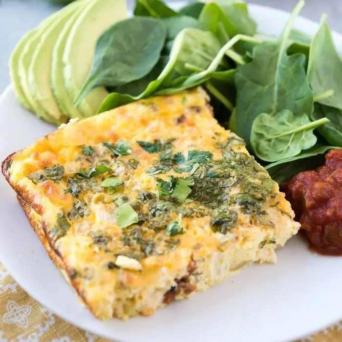 Provençal Omelette Cake (French Vegetarian)