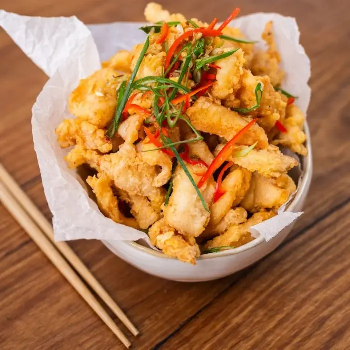 Quick salt & pepper squid (Australian Seafood)