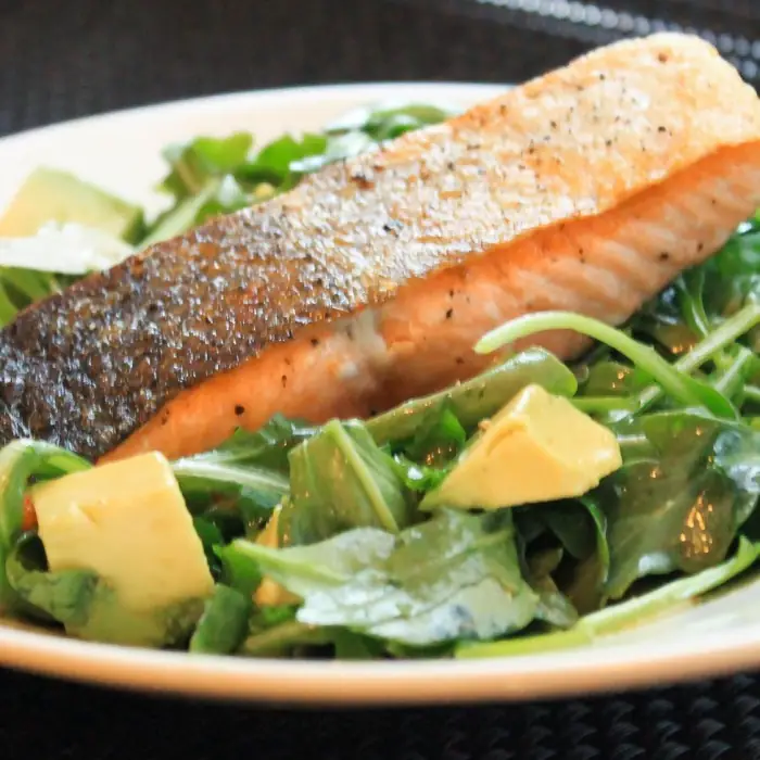 Salmon Avocado Salad (British Seafood)
